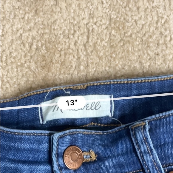 Madewell curvy high rise skinny jeans - Picture 4 of 6